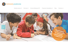 Tablet Screenshot of forwardlearning.com